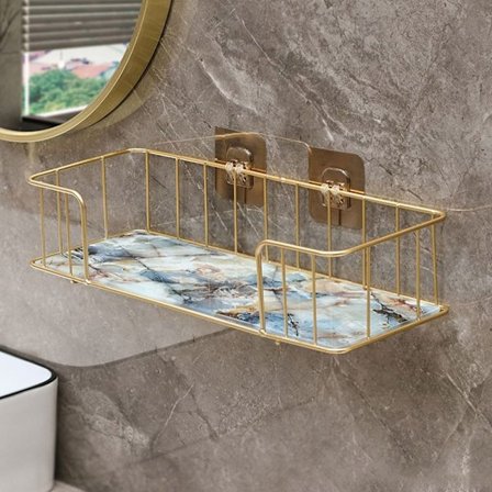 Badrumshylla Utan Borrjärn MÅLNINGAR MÅLNINGAR