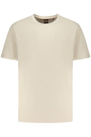Boss T-shirt Maniche Corte Uomo Beige