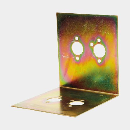 Consola de montaje para calentador diésel 1852-Marine, modelo L, 170 x 155 mm