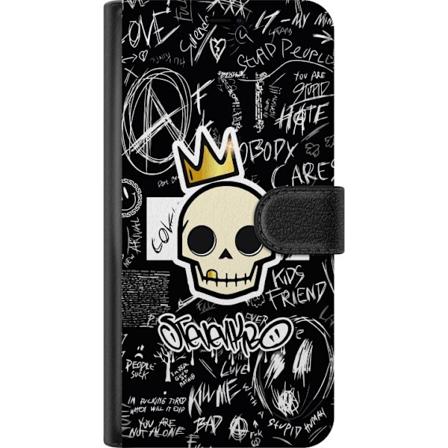 Samsung Galaxy S24 FE Lompakkokotelo Kuoleman kallo