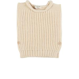 1+ in the family Knitted Gilet Ecru 36 Months - Tops - 36 months - Cream