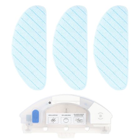 Støvsuger Vanntank Med Moppklut For Ecovacs Deebot Ozmo T9