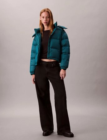 Calvin Klein Jeans Essential Midweight Puffer Jacke - Blue - M