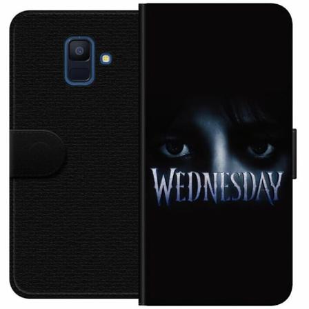 Samsung Galaxy A6 (2018) Plånboksfodral Wednesday Addams