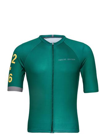 0168 Jersey S/S Elite Green/Grey Green Twelve Sixteen
