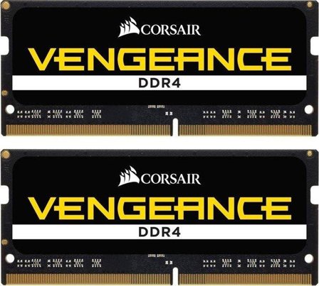 Corsair Vengeance - DDR4 - sett - 32 GB: 2 x 16 GB - SO DIMM 260-pin - 3000 MHz / PC4-24000 - ikke-bufret