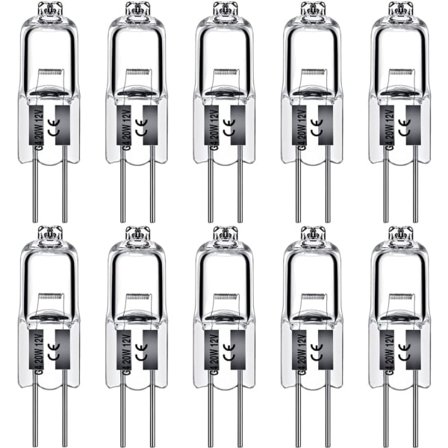 G4 halogenpærer 20W 12V - Varm hvid - 10-pak 20W 10 stk. 20W{REN}