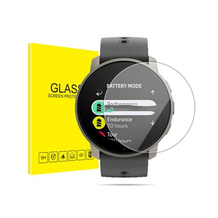 Hærdet glasskærmbeskytter til smartwatch, 2-pak Suunto 9 PEAK Pro