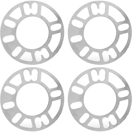 Pcs Aluminiumlegering Hjulspacere, Modificerede Udvidede Hjul, 4 Huller, 5 Huller, 6 Huller, Legering Hjulspacer