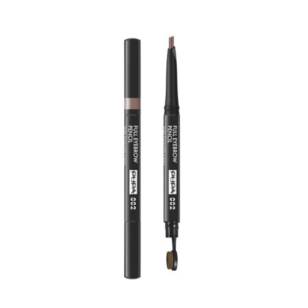 Pupa Full Eyebrow Pencil 002 Brown - Matita sopracciglia