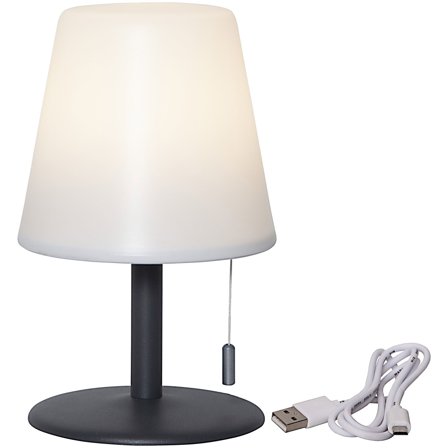 Star trading Kreta udendørs bordlampe 26,5 cm. - Hvid | KitchenOne