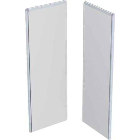 Contura Showerama 10-5 Duschvägg 80 x 90 x 200 cm Vit, frostglas, Badrum