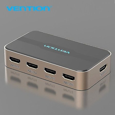 Vention ACDG0 HDMI-bryteradapter 5 innganger 1 utgang