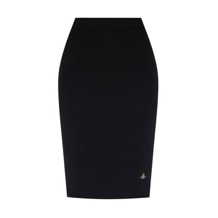 Vivienne Westwood, Wool skirt Zwart, Dames, Maat:S,wol