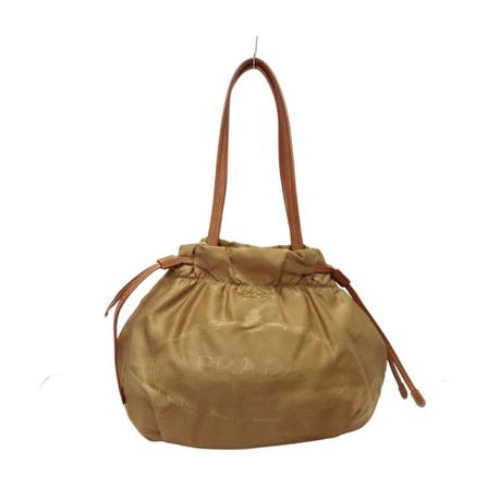Prada Vintage, Tote Bags Beige, Dames, Maat:ONE Size