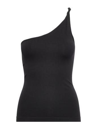 Asym Twist Tank.seam Black Helmut Lang
