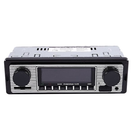 Bluetooth Vintage Bilradio MP3 Afspiller Stereo USB AUX Klassisk Bilstereo Lyd