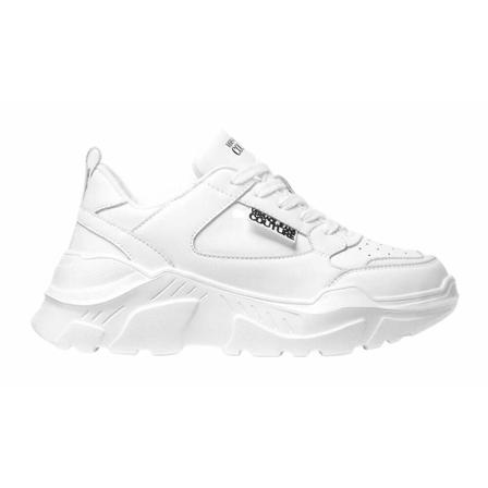Versace Jeans Couture, Versace Jeans Couture Flat shoes White Wit, Dames, Maat:37 EU
