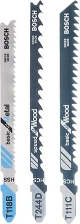 BOSCH STIKKSAGBLADSETT BIM A3 GL