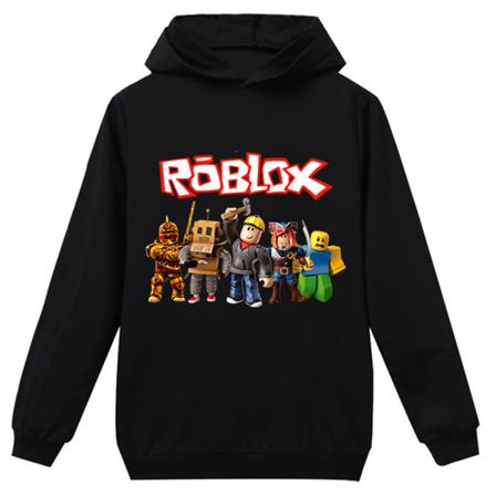 Barn Roblox Hoodies Huvtröja Casual Pullover Xmas Gift 120cm