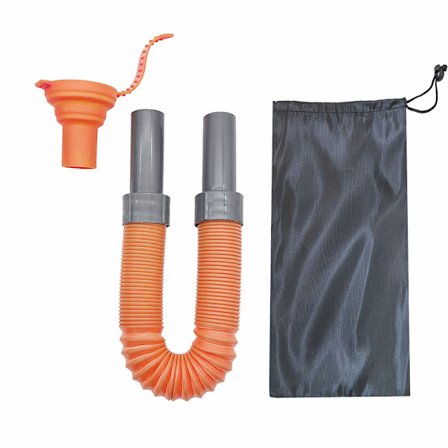 Hopfällbar Vatten Aquaroll Påfyllningsslang Husvagnstillbehör Utdragbar 1m