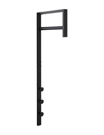 House Nordic Isel - Clothes Rack, Metal, Black - Black - ONE SIZE