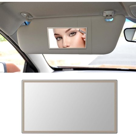 1 st bil solskydd spegel, bil solskydd spegel, bil fåfänga spegel
