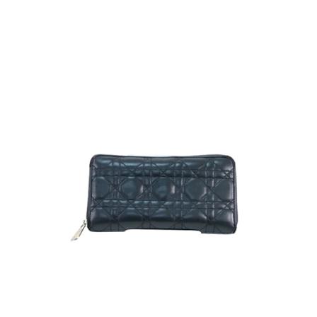 Dior Vintage, Pre-owned Leatherwallets Zwart, Dames, Maat:ONE Size,leer
