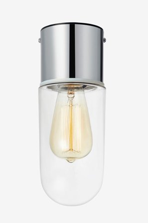 Markslöjd - Loftlampe ZEN, krom - Transparent - Badeværelsesbelysning - Fra Homeroom