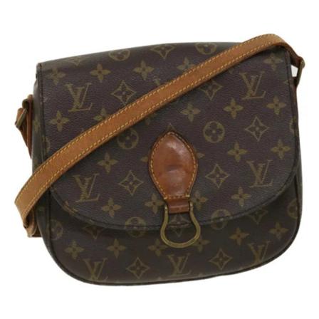 Louis Vuitton Vintage, Pre-owned Canvas louis-vuitton-bags Bruin, Dames, Maat:ONE Size
