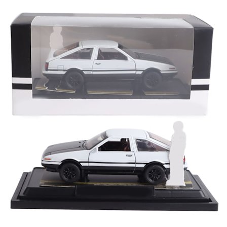 Legeringsmodellbiler Simulering Realistisk Utsøkt Dekorativ Bilmodell Leke med Base for Hjem Soverom