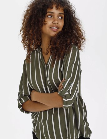 Kaffe Kastridy Blouse - Green - 36