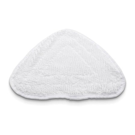 Udskiftningsklude (hvide), tilbehør til mikrofiber dampmoppe