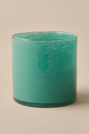 &Home - Ljuslykta / kruka Ruby Large höjd 15 cm - Blå - Ljusstakar & lyktor - Från Homeroom