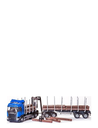 EMEK | Emek Timmerbil Scania Blå 1:25 | SCALA 1:25