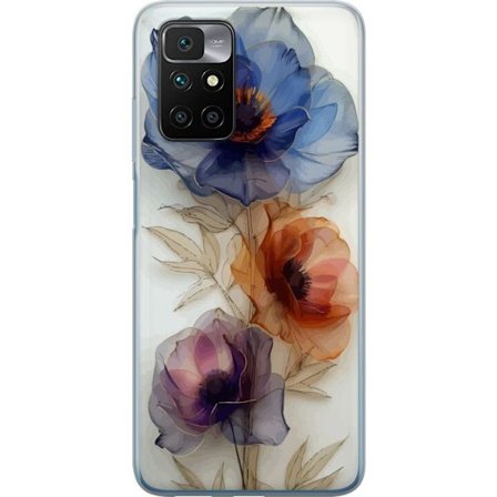 Mobilskal till Xiaomi Redmi 10 med Silkesblommor