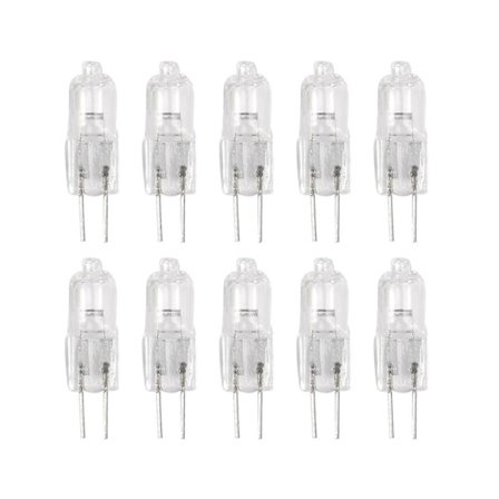 10 kpl, G4 halogeenilamppu 12V 35W nastalamppu lämmin valkoinen DB