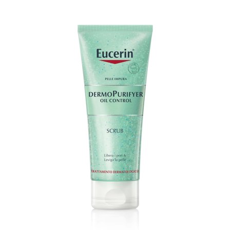 Eucerin DermoPurifyer Oil Control Scrub 100ML - Esfoliante viso