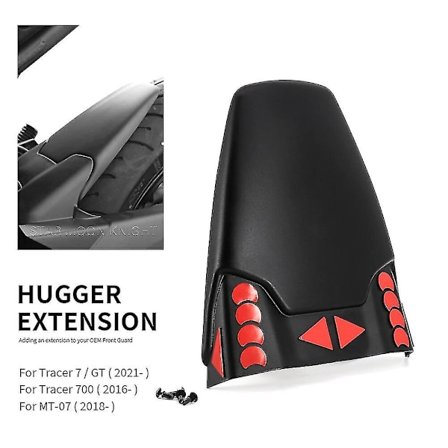 Mt-07 Mt07 2018 - 2022 Motorsykkel Bakskjerm Skjærskjerm Extender Hugger Extension For Yamaha Tracer 7 Tracer 700 2016 - 2022(Hugger Extension)