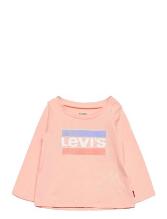 Lvg Ls Graphic Tee Pink Levi's