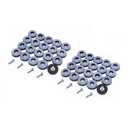 40 kpl huonekaluliukua PTFE:tä, helppoja liikuttavia liukukiskoja ruuvilla