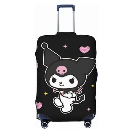 Sanrio Kuromi Resväska Skydd Elastiskt Tvättbart Bagageskydd Lämpligt för 18-32 Tum-SFH3005 (FMY)