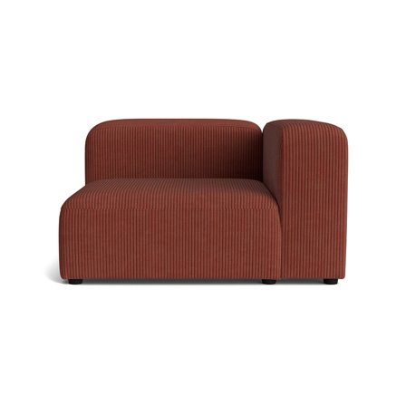Milo chaiselong, højrevendt - Lincoln Kobber - 130x130x72 - Sofa, chaiselong