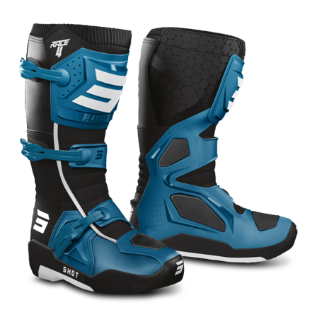 Crossstiefel Shot Race 4 Blau 43