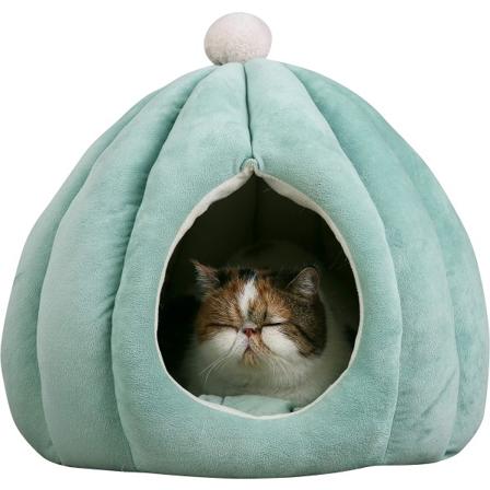 Kaktus kjæledyrleilighet for katter, valper og små hunder selvoppvarmende S