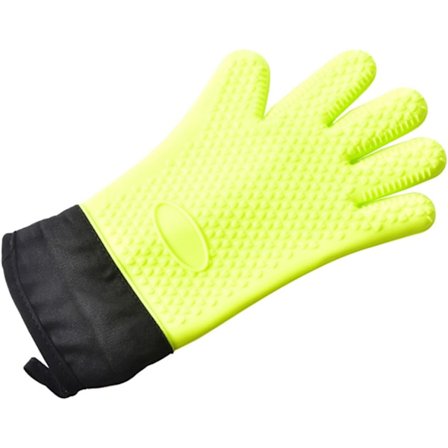 1 par ugnsvantar ugn grillning höga handskar vantar köksvante fem fingrar