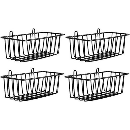 4 st metallvägg gallerhylla, hylla galler fotovägg används för spaljé fotovägg korg