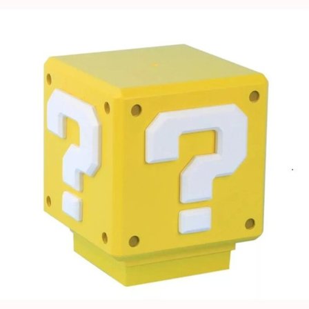 Anime Super Mario Figur Bros Led Spørgsmål Mark Brick Nat Lys