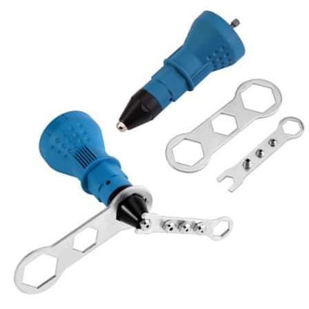 Elektrisk nitteværktøj, nittepistol, adapter til elektrisk nitteværktøj i rustfrit stål, nitteværktøj