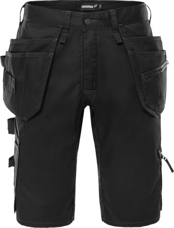 Fristads Herr Green hantverkarshorts stretch 2902 GWM, Svart